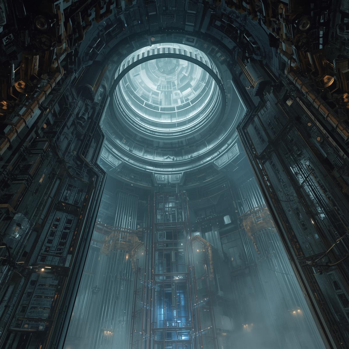 Interior engineering of the Construct and ARC-CORE megastructure architecture