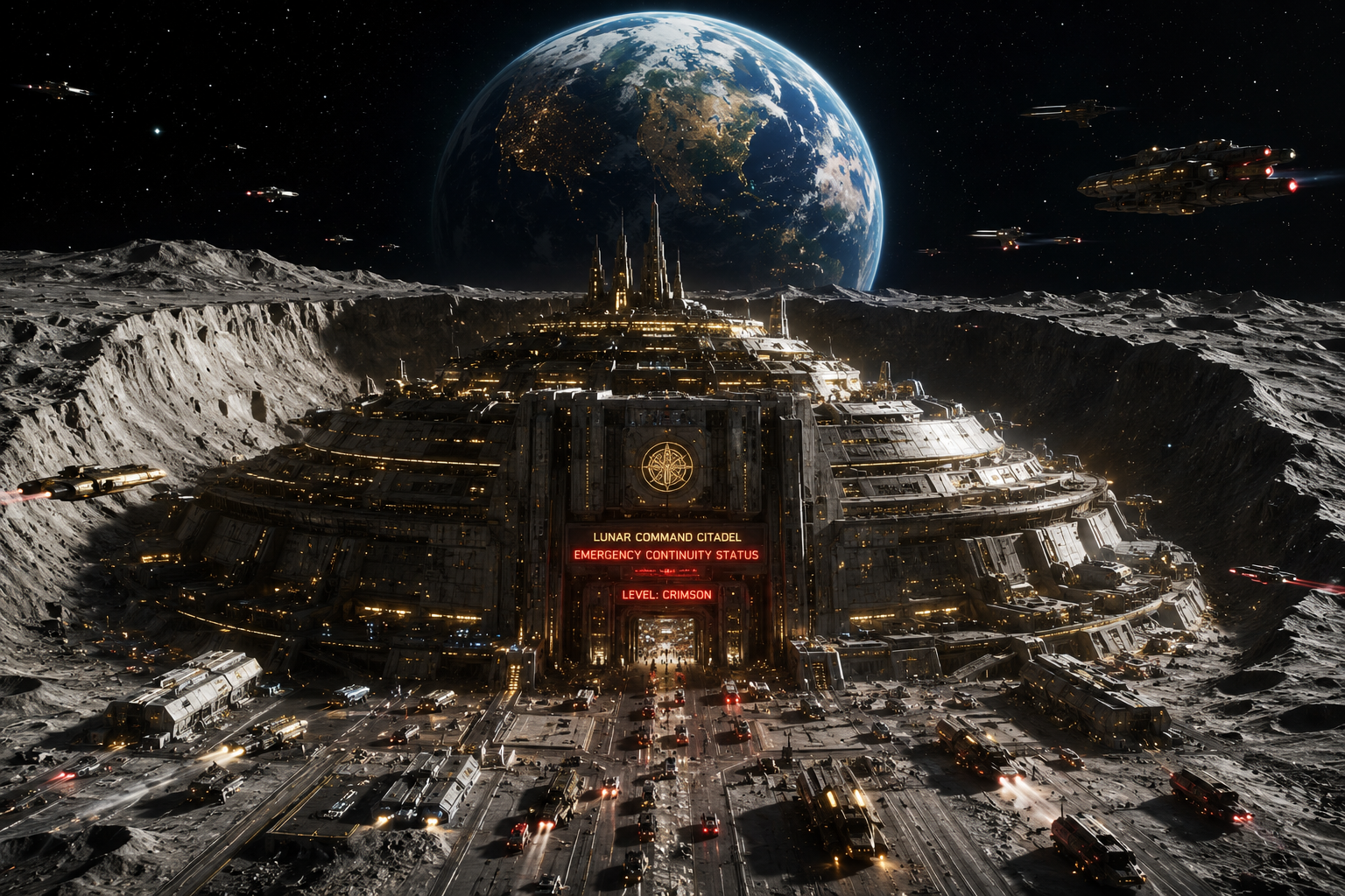 Earth Lunar Command Citadel